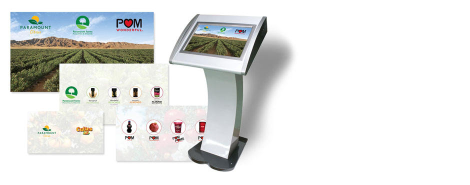 Kiosks and event presentations